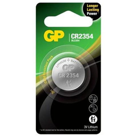 1x GP CR2354 3V Lithium Coin Cell Battery Button Cell for Watches & Keys