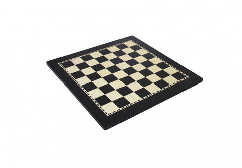 Italfama Ebony Style Wooden Chess Board 30cm, 3cm Squares, Italy