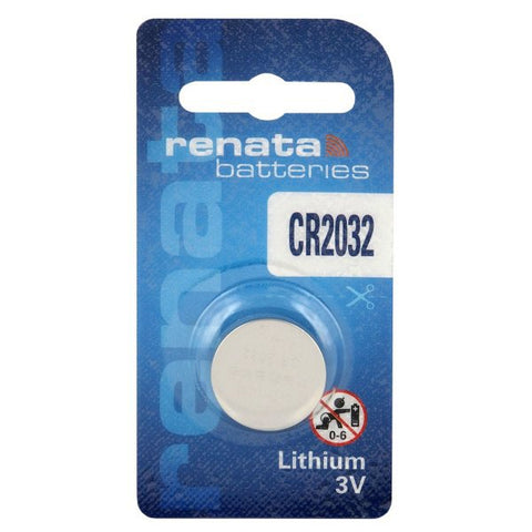 1x Renata CR2032 3V Lithium Coin Cell Battery DL2032 Swiss Made
