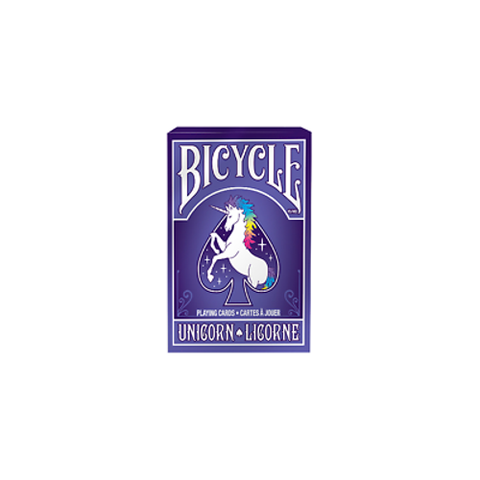 4x Bicycle Unicorn Poker Playing Cards Decks Air-Cushion Finish Blue
