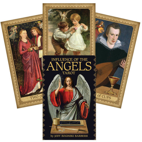 Influence of the Angels Tarot Deck by Jody Boginski Barbessi US Games