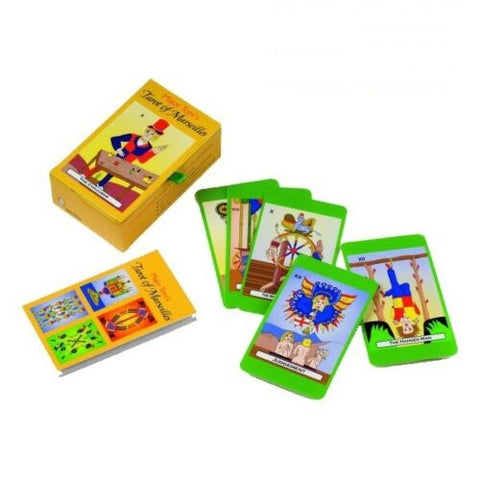 Major Tom'S Tarot Of Marseilles Card Deck Tom Schick Schiffer Publishing Sp006