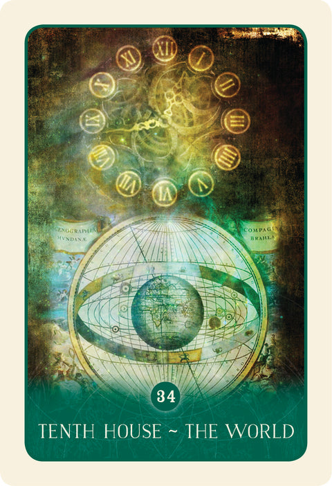 Black Moon Astrology Oracle Cards Deck by Susan Sheppard Blue Angel