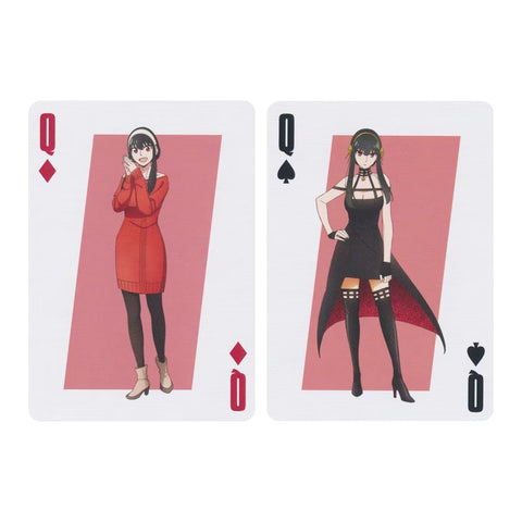 Bicycle Spy x Family Anime Playing Cards Green Poker Deck Standard Index