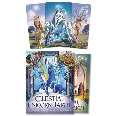 Celestial Unicorn Tarot & Oracle Deck 78 Cards with Guidebook Llewellyn