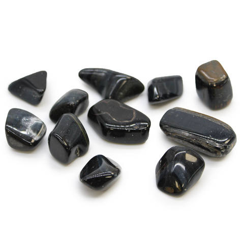 24 Large Tumble Stones - Blue Tiger Eye Gemstones Talisman Ancient Wisdom NEW