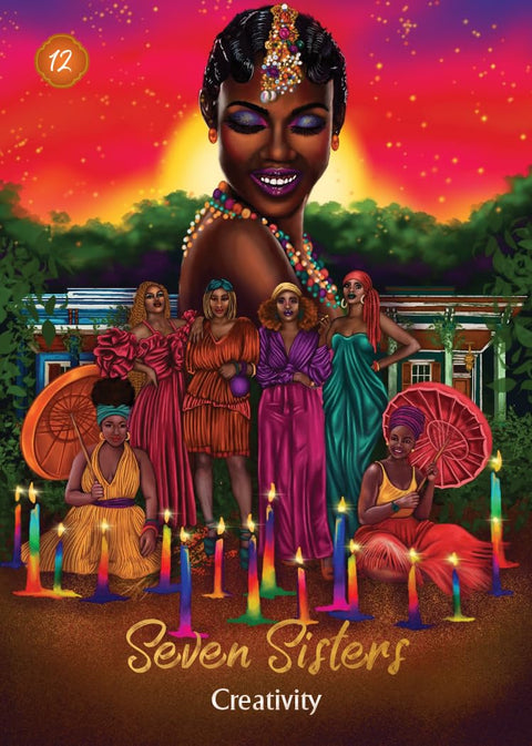 African Goddess Rising Pocket Oracle Card Deck And Guidebook Hay House