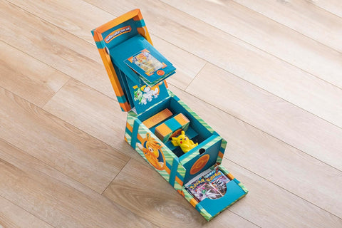 Pokemon TCG Paldea Adventure Chest Box with 6 Booster Packs English