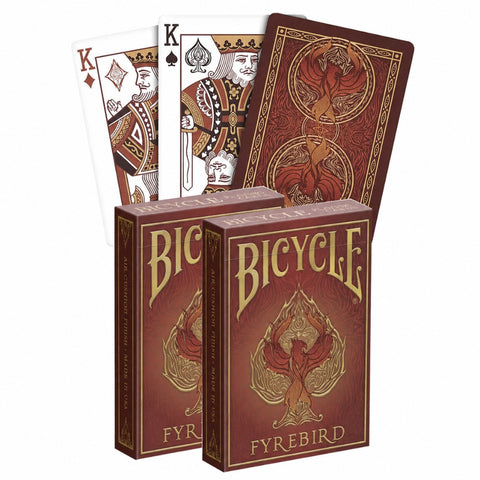 2x Bicycle Fyrebird Playing Cards Decks Poker Magic Tricks Made in USA