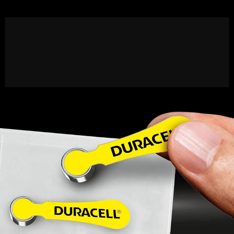 6x Duracell Activair Hearing Aid Batteries Size 10 Zinc Air 1.45V Mercury Free