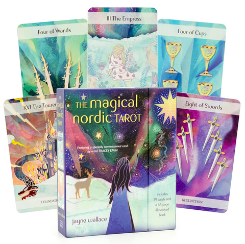 The Magical Nordic Tarot & Book Cico Books By Jayne Wallace And Tracey Emin NEW