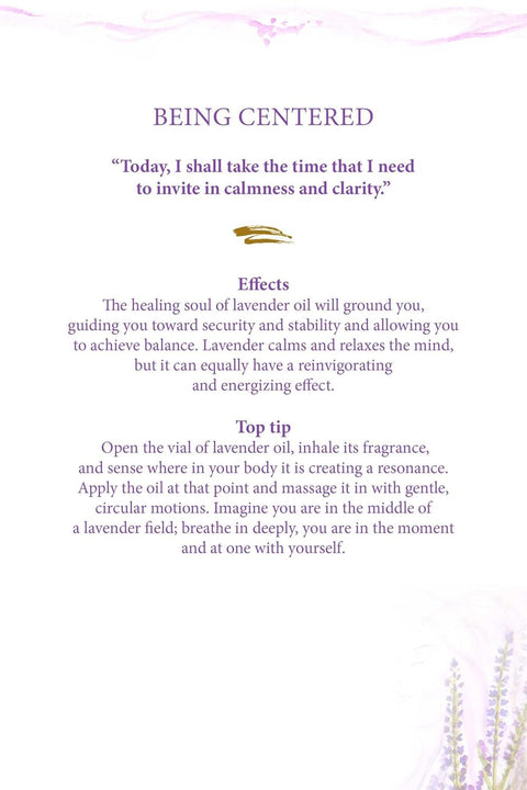 Essential Oils Oracle Card Deck by Earth Dancer – Plant Spirit Healing