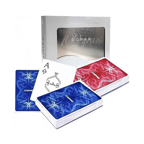 Copag Centennial 100 Years Anniversary two card decks in tin box