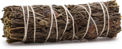 Lavender Sage Smudge Stick 10cm Aura Cleansing Meditation Incense Made in Mexico