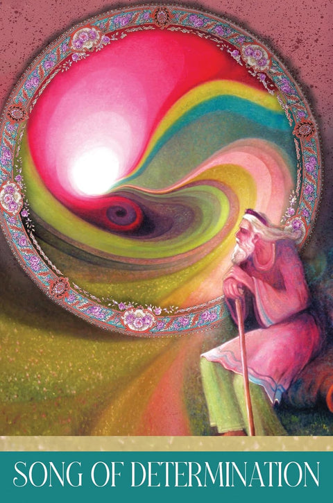 Hafiz Oracle Cards by Rassouli 44-Card Deck Blue Angel Heart Guidance