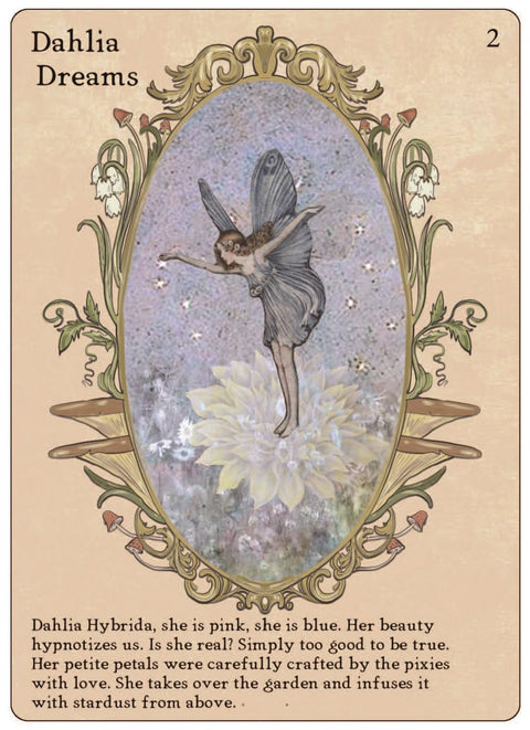 Sisters of the Fae Fairy Oracle Deck 33 Cards & Guidebook Sacred Scribe