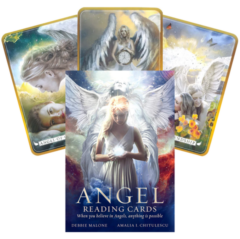 Angel Reading Cards Oracle Deck by Debbie Malone 36 Cards US Games