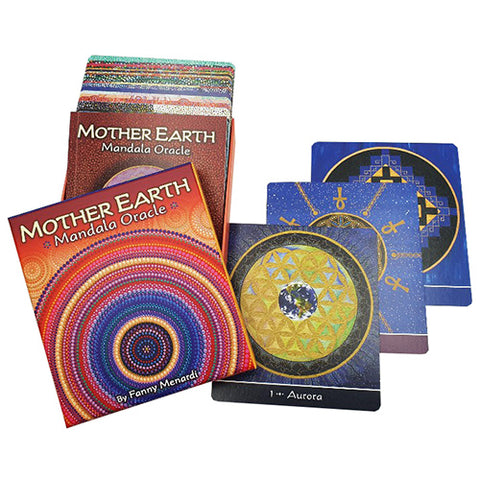 Mother Earth Mandala 44-Card Oracle Deck by Fanny Menardi US Games