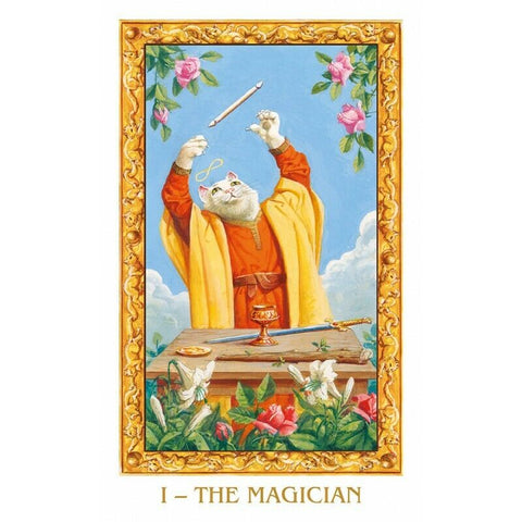 Tarot of White Cats Mini Deck 78 Cards Lo Scarabeo Tarot Cards