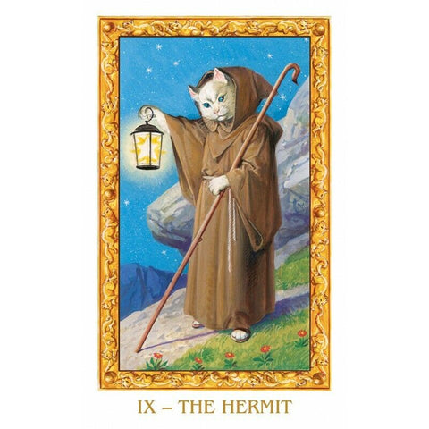 Tarot of White Cats Mini Deck 78 Cards Lo Scarabeo Tarot Cards