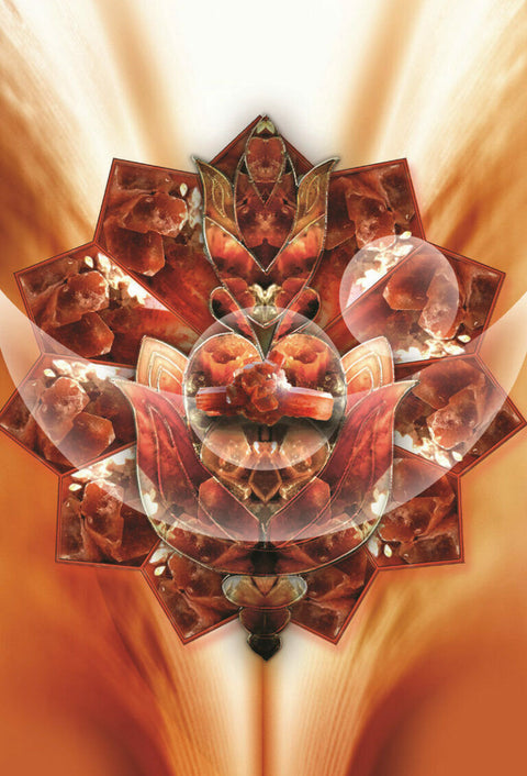 Crystal Mandala Activation Cards Deck by Blue Angel 54-Card Pocket Oracle
