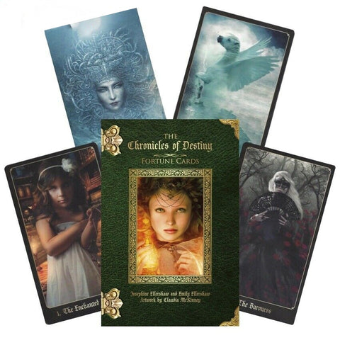 Chronicles Of Destiny Fortune Cards Deck Book Schiffer Publishing Ellershaw NEW