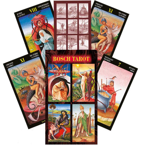Bosch Tarot Deck Cards Atanassov Atanas Lo Scarabeo Esoteric Telling NEW