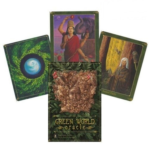 Green World Oracle Deck Cards Esoteric Kathleen Jenks Schiffer Publishing Sp090