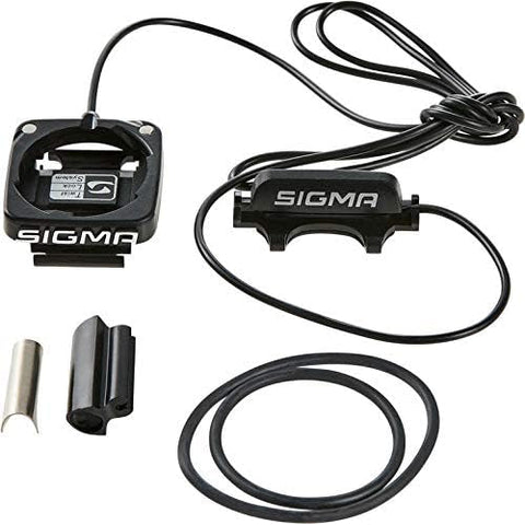 Sigma Base 800 Bike Computer 8 Function Wired Waterproof Black White