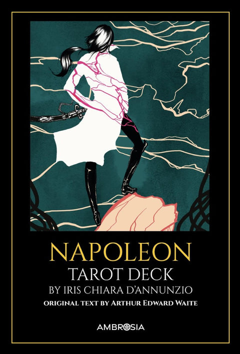 Napoleon Tarot Card Deck by Chiara D'Annunzio with Multilingual Guidebook
