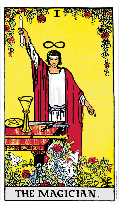 Rider Waite 100% Plastic Tarot Deck 78 Cards US Games Pamela Colman Smith