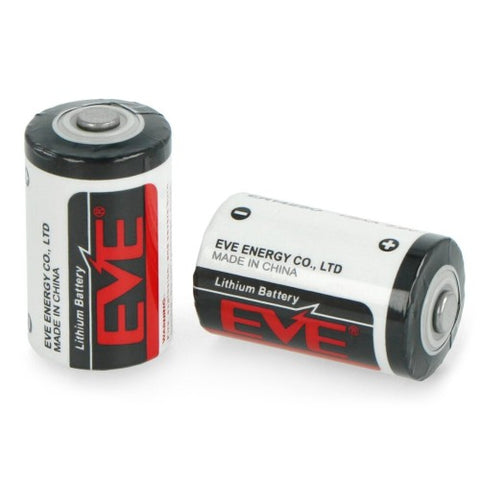 50x EVE ER14250 1/2 AA 3.6V Li-SOCl2 Lithium Battery Bobbin Cell