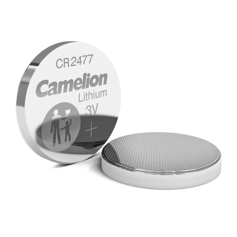 10x Camelion CR2477 3V Lithium Coin Cell Batteries for Watches & Fobs
