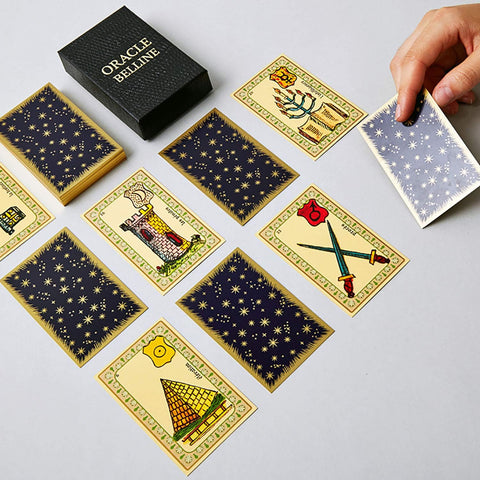 L'Oracle Belline Divination Deck French edition Tarot Cards by Cartamundi