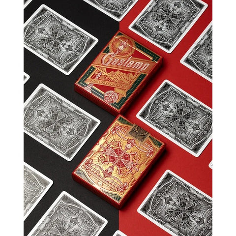 Gaslamp Playing Cards Poker Deck by Art of Play Made in USA Black
