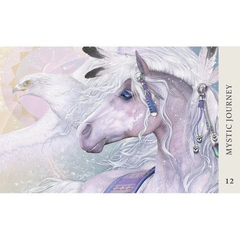 Horse Wisdom Oracle Cards 44-Card Deck & Guidebook by Kathy Pike Blue Angel