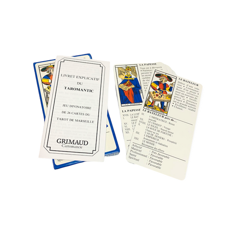 Jeu Taromantic Cards French Edition Grimaud Cartomancie