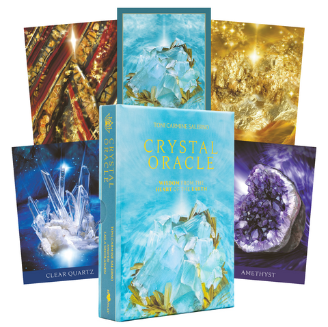 Crystal Oracle Cards Second Edition Deck by Toni Carmine Salerno Blue Angel