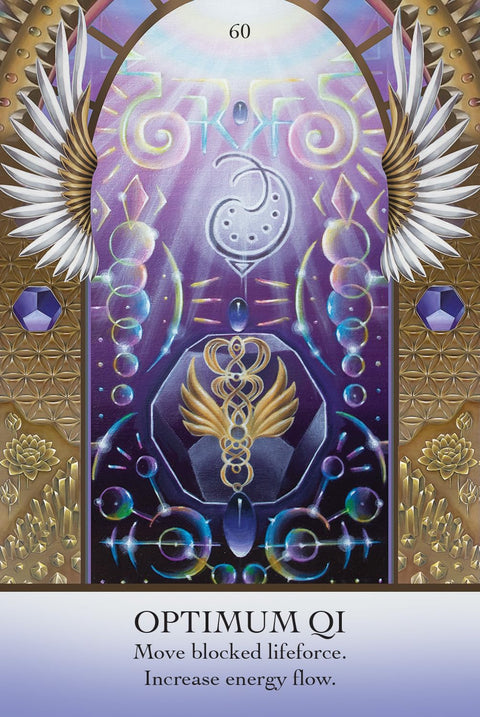 The Light Code Apothecary Oracle Cards Deck 70 Cards & Guidebook Blue Angel