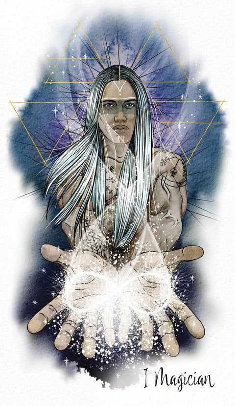 Athene Noctua Unfolding Path Tarot – Modern Rider–Waite with Magic & Diversity