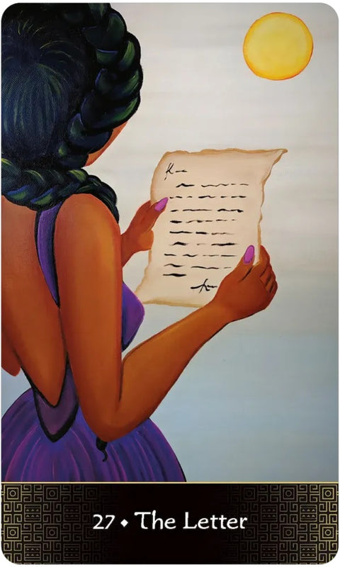 Afro Goddess Lenormand Oracle Deck US Games Systems