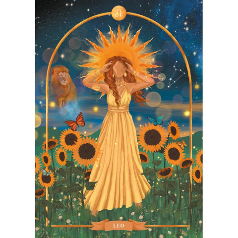 Goddess Astrology Oracle Deck by Lo Scarabeo, Multilingual 38 Cards