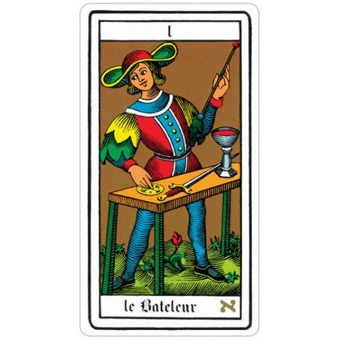 Oswald Wirth Tarot 78 Card Deck Marseille Esoteric by US Games Systems
