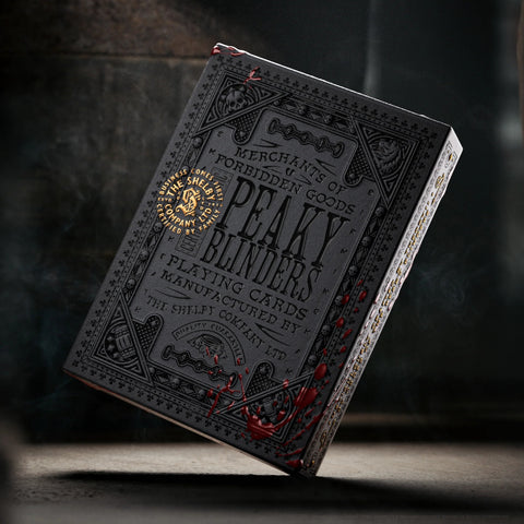 Theory11 Peaky Blinders Premium Playing Cards Poker Deck Black New