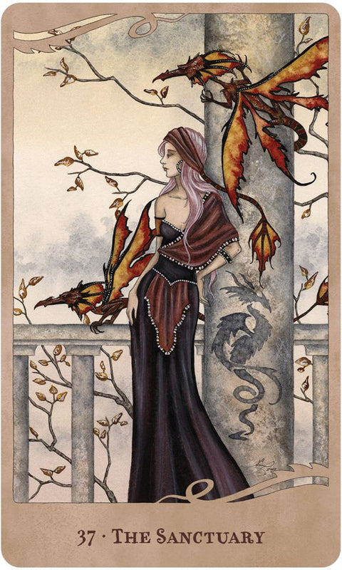 For the Love of Dragons Oracle Deck & Guidebook by Amy Brown US Games