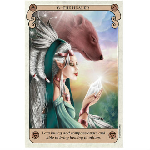 Conscious Spirit Oracle Deck by Kim Dreyer 44 Cards US Games Systems