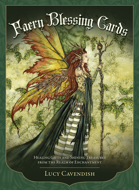 Faery Blessing Oracle Cards Deck by Lucy Cavendish Amy Brown 45-Card