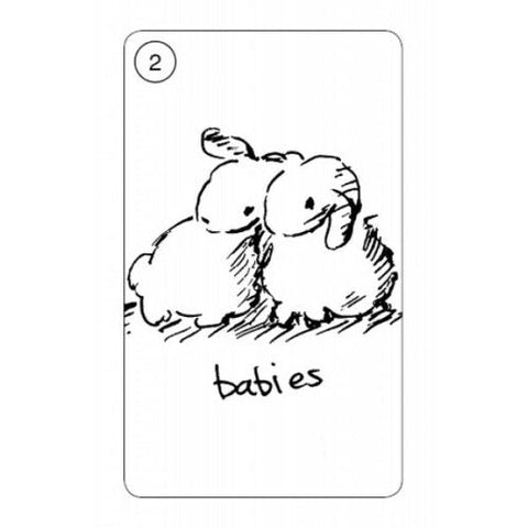 Carrot Cards Old-Time Rabbit Wisdom Oracle Deck with Guidebook, New