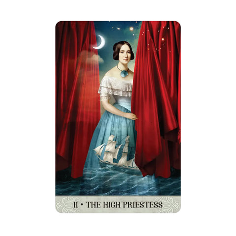Tarot of Mystical Moments Mini Borderless Deck by US Games Systems