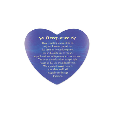 Blue Angel Guardian Angel Love Oracle Deck 46 Heart-Shaped Cards New